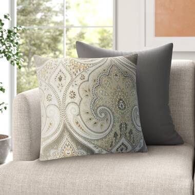 Lasone Damask Throw Pillow